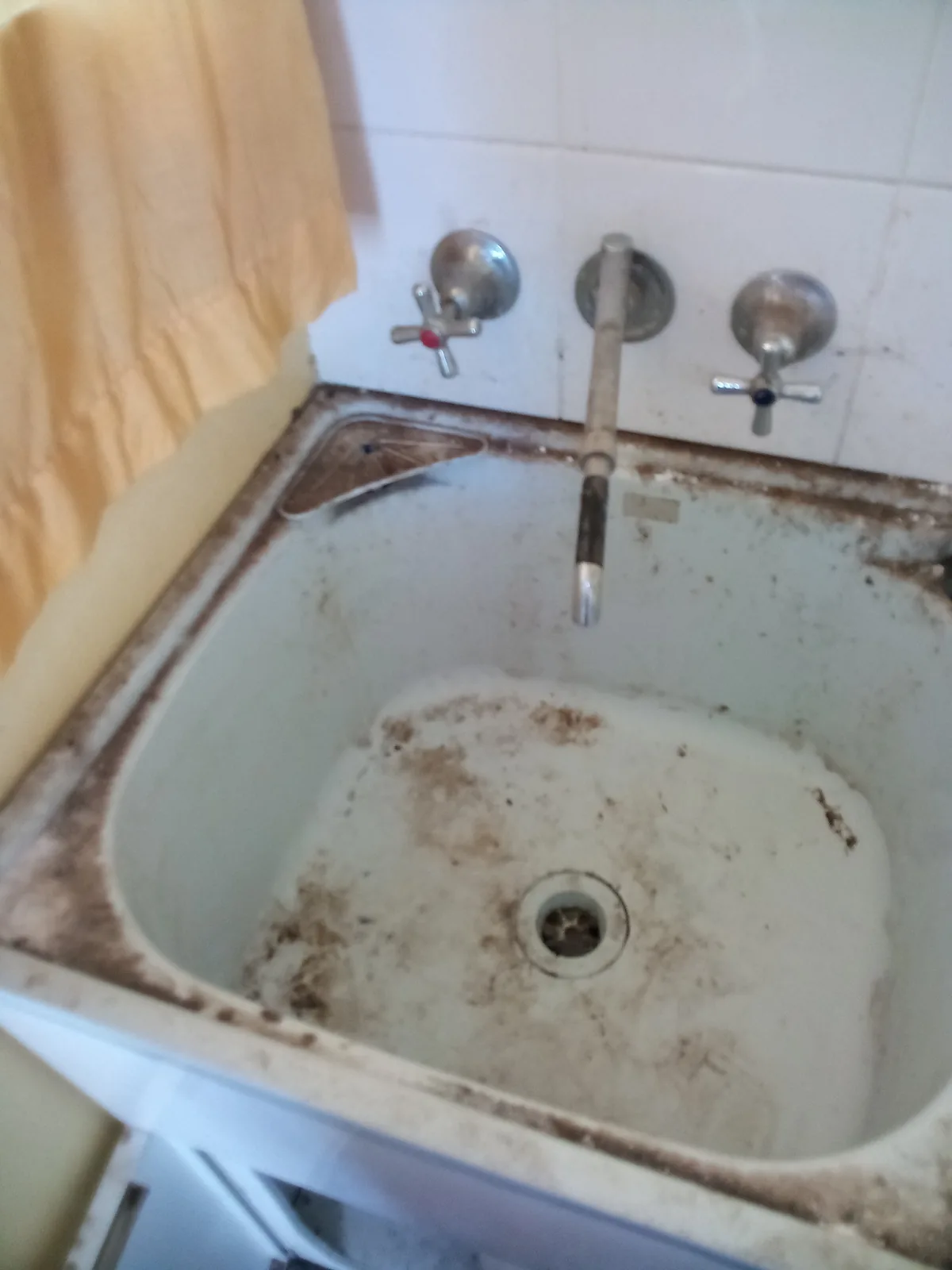 Room before a detailed clean