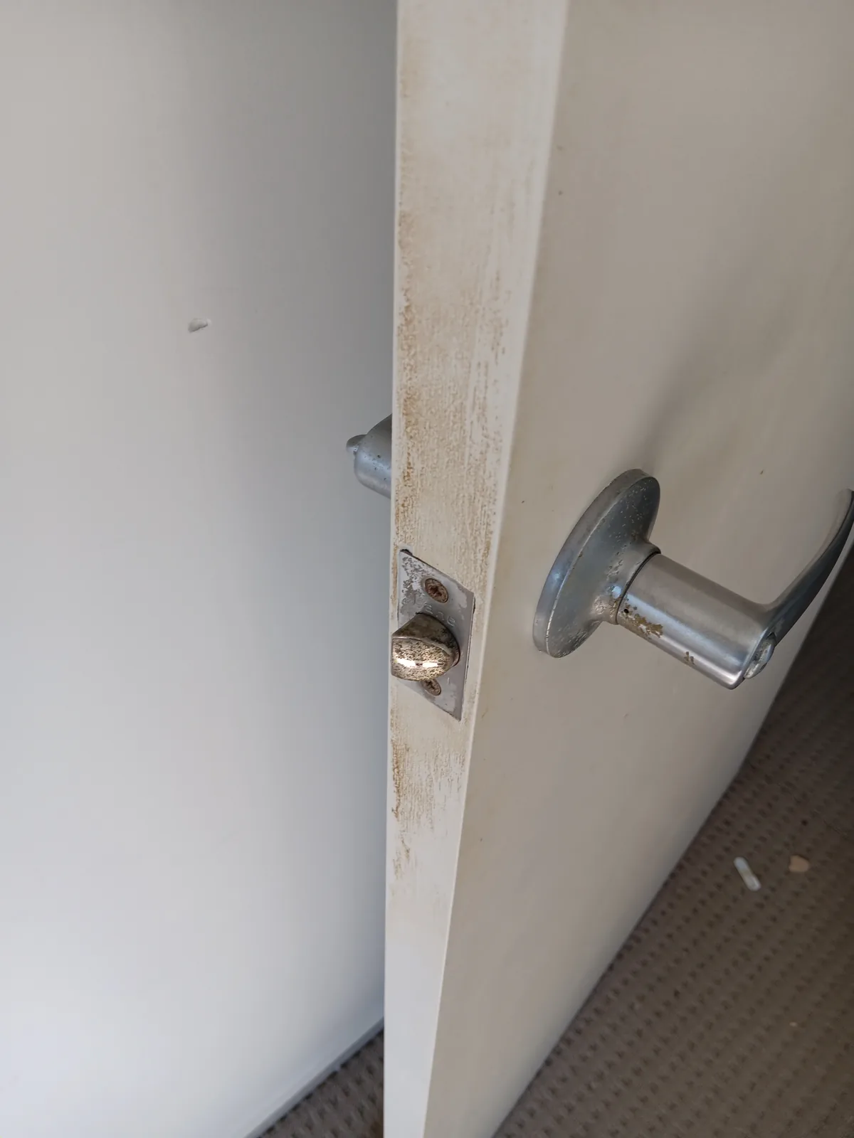Property before a detailed clean