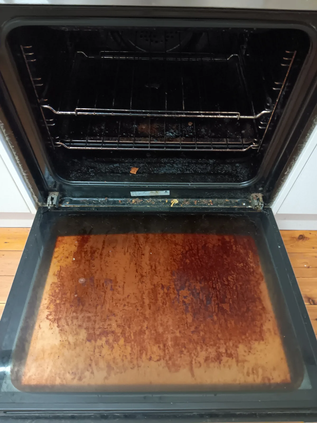 Property before a detailed clean